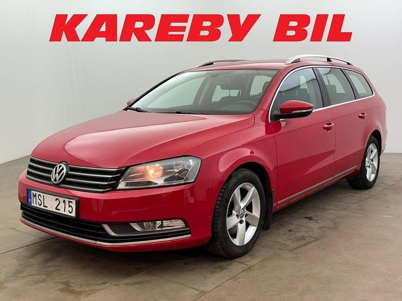 Röd Begagnad 2011 VW Passat Kombi | 73 900 kr (Marknadspris) - Bild 1/4