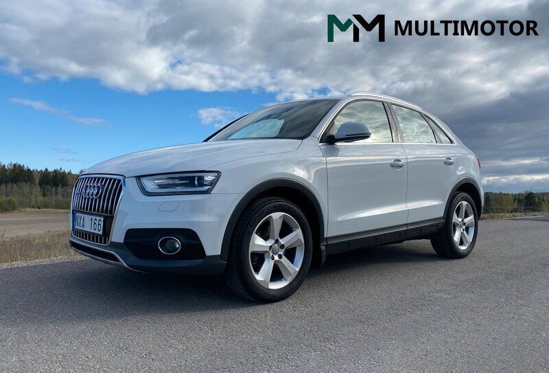 Vit Begagnad 2014 Audi Q3 Comfort SUV | 139 900 kr (Lite dyr) - Bild 1/4