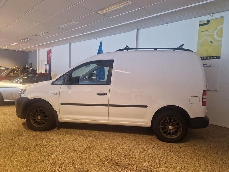 Begagnad VW Caddy 102 HK (75 kW) 2014 Vit Minibuss