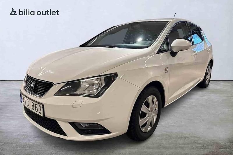 Begagnad Seat Ibiza 2013 Vit Halvkombi