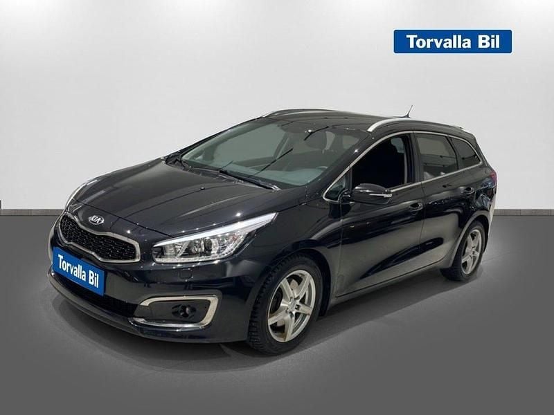 Svart Begagnad 2016 Kia Ceed Sportswagon Kombi | 129 900 kr (Marknadspris) - Bild 1/4