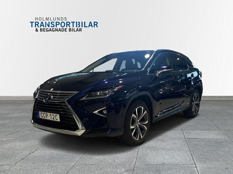 Blå Begagnad 2019 Lexus RX450h SUV | 359 900 kr (Superpris) - Bild 1/4