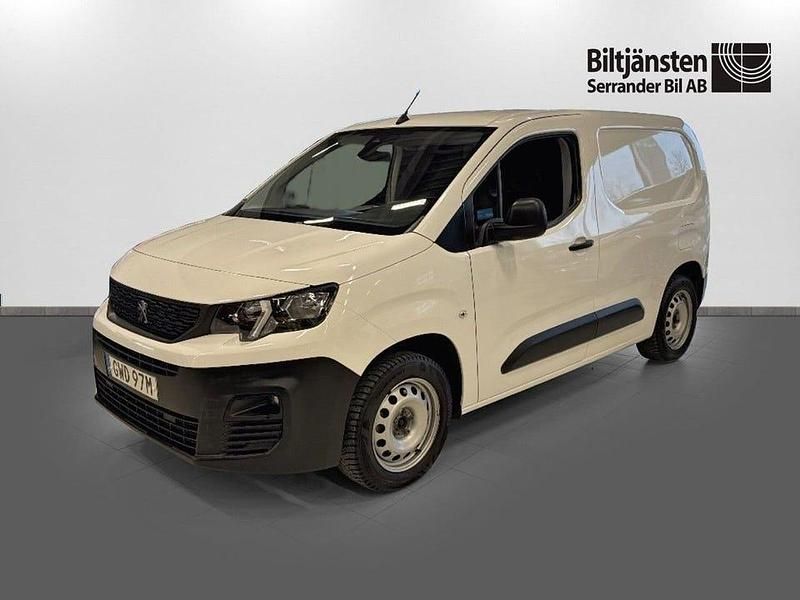 Vit Begagnad 2020 Peugeot Partner Van | 229 900 kr (Dyr) - Bild 1/4
