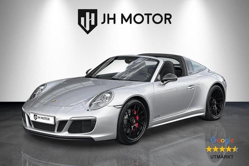 Silver Begagnad 2018 Porsche 911 Targa 4 Sport Cab | 1 449 900 kr - Bild 1/4