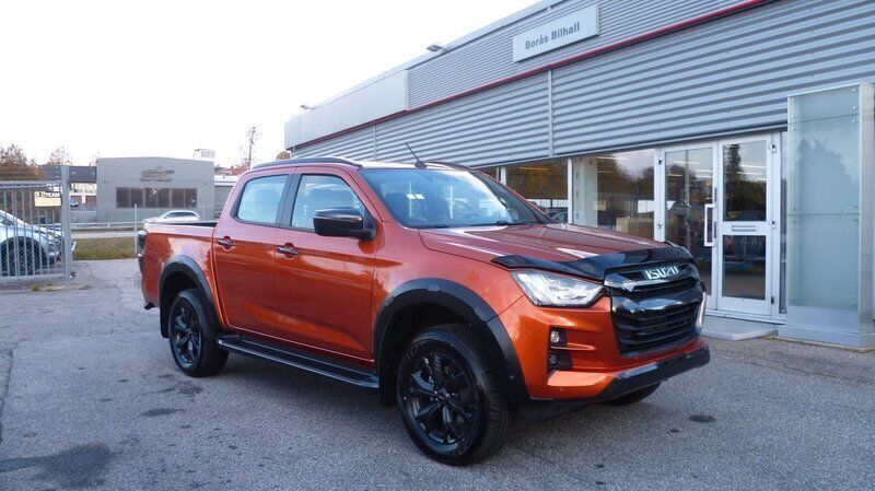 Orange (valencia orange) Begagnad 2023 Isuzu D-Max Pickup | 688 750 kr (Dyr) - Bild 1/4