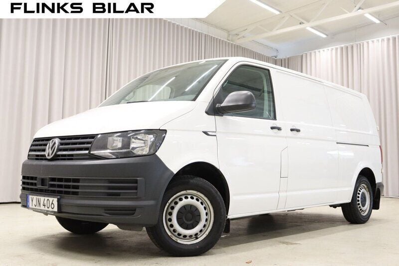 Vit Begagnad 2017 VW T6 Van | 169 900 kr (Bra pris) - Bild 1/4