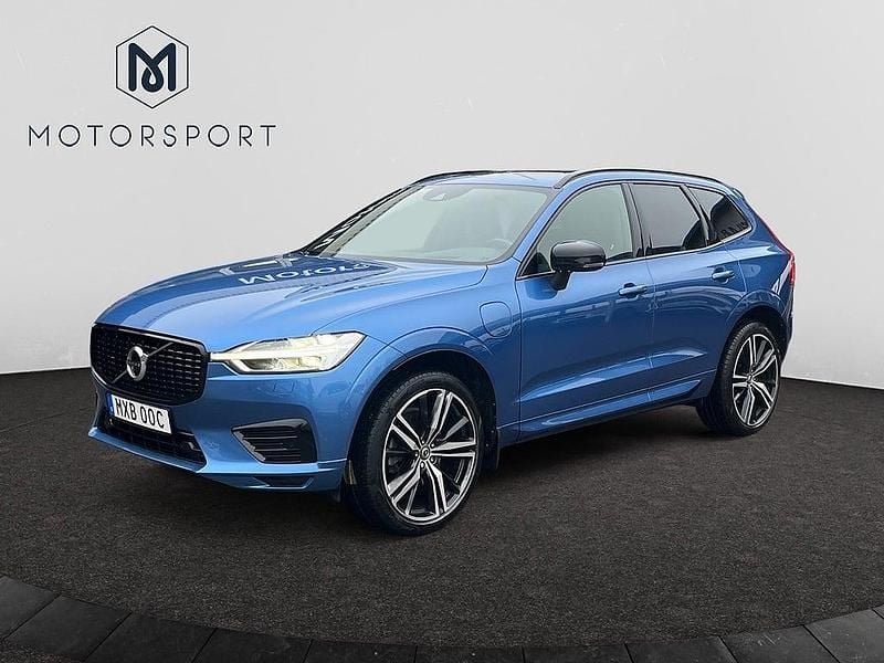 Begagnad Volvo XC60 R-Design 303 HK (222 kW) 2020 Blå SUV