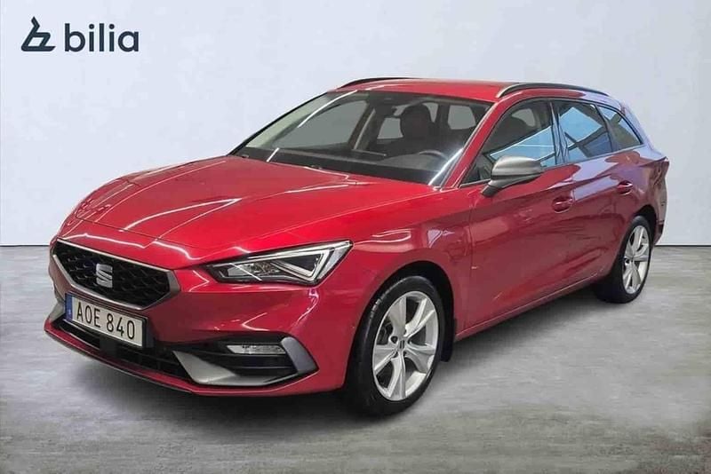 Röd Begagnad 2021 Seat Leon Kombi | 194 900 kr (Bra pris) - Bild 1/1