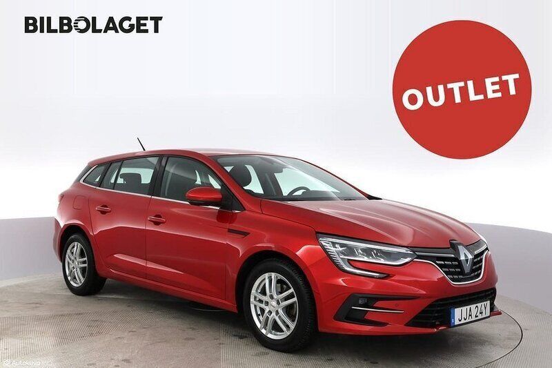 Röd Begagnad 2023 Renault Mégane GrandTour Equilibre Kombi | 184 500 kr (Marknadspris) - Bild 1/4