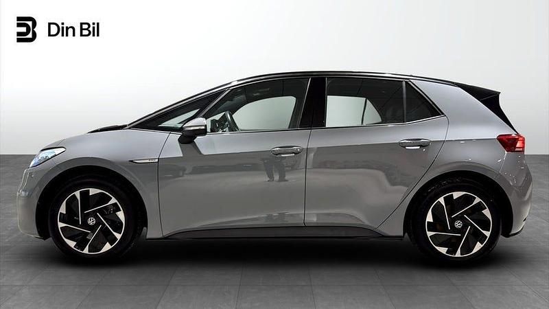 Begagnad VW ID.3 Pro Performance 150 kW (204 HK) 2022 Grå Halvkombi