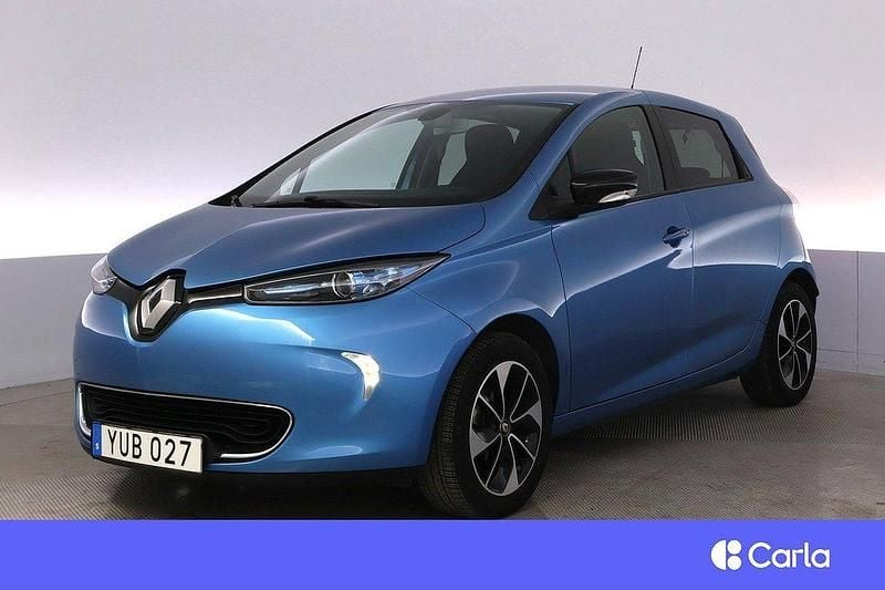 Blå Begagnad 2019 Renault Zoe Intens Halvkombi | 129 900 kr (Marknadspris) - Bild 1/4