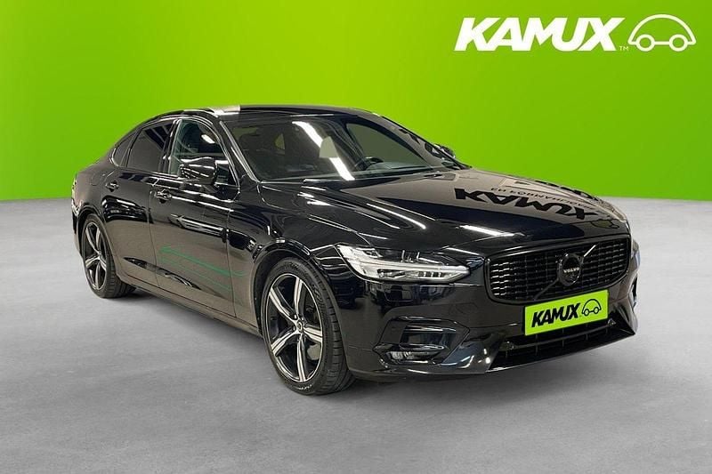 Svart Begagnad 2019 Volvo S90 R-Design Sedan | 339 800 kr (Lite dyr) - Bild 1/4