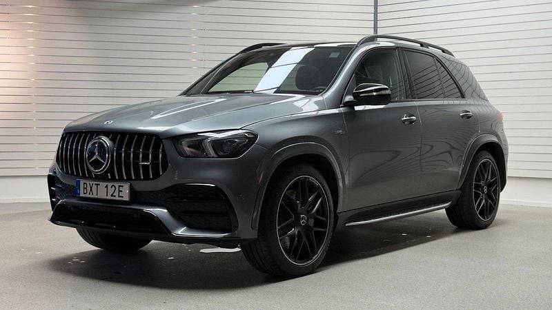 Grå Begagnad 2022 Mercedes GLE53 AMG AMG SUV | 899 000 kr (Superpris) - Bild 1/4