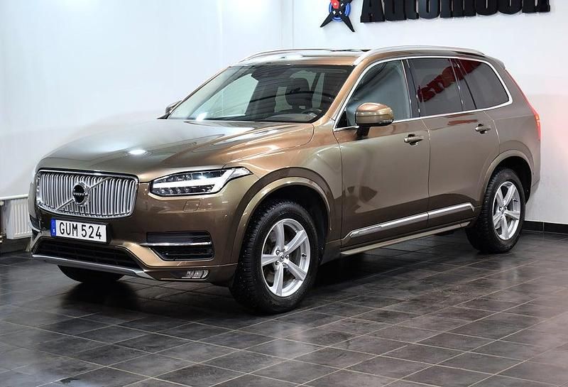 Begagnad Volvo XC90 Inscription 320 HK (235 kW) 2015 Brun SUV