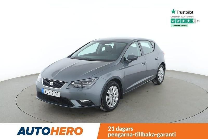 Grå Begagnad 2016 Seat Leon Style Halvkombi | 114 000 kr (Marknadspris) - Bild 1/4