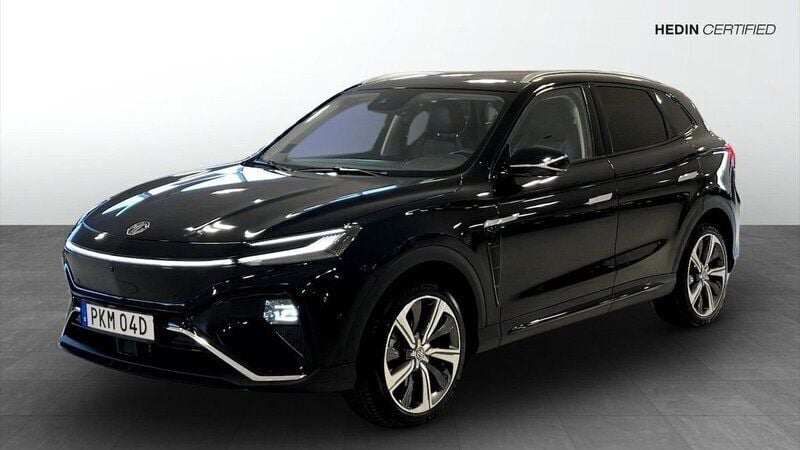 Svart (black) Begagnad 2022 MG Marvel R Performance SUV | 319 900 kr (Bra pris) - Bild 1/4