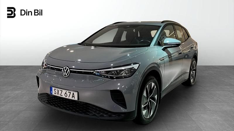 Begagnad VW ID.4 Pro Performance 150 kW (204 HK) 2022 Grå (moonstone grey) SUV