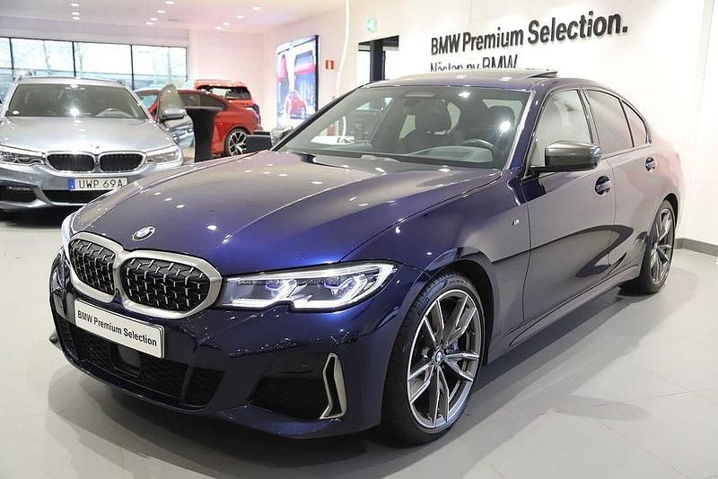 Blå Begagnad 2020 BMW M340 M Sport Sedan | 519 000 kr (Marknadspris) - Bild 1/3