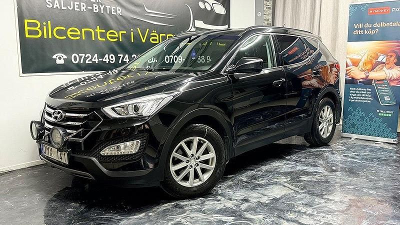 Svart Begagnad 2013 Hyundai Santa Fe SUV | 124 900 kr (Marknadspris) - Bild 1/4