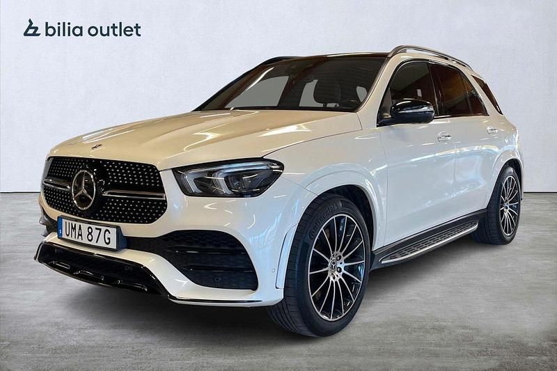 Vit Begagnad 2021 Mercedes GLE350 AMG SUV | 689 800 kr (Dyr) - Bild 1/3