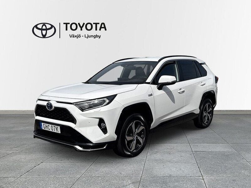 Vit Begagnad 2021 Toyota RAV4 Hybrid Edition SUV | 419 000 kr (Lite dyr) - Bild 1/3