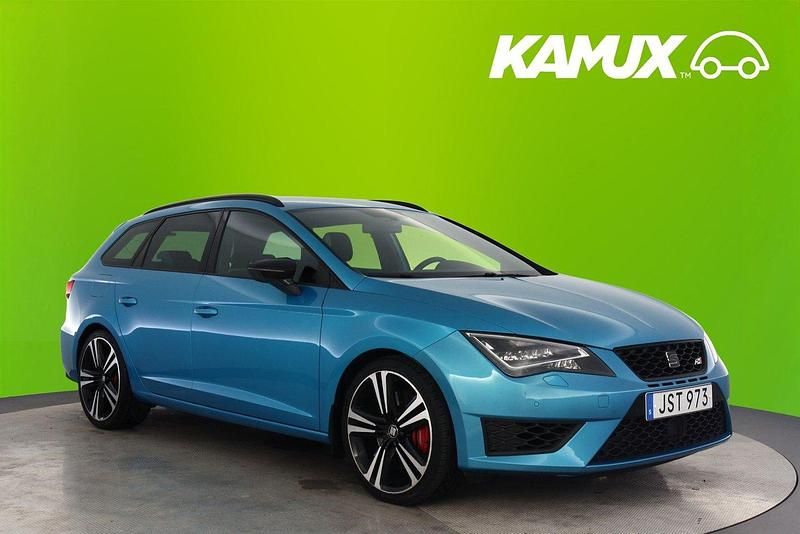 Blå Begagnad 2016 Cupra Leon Kombi | 179 800 kr (Bra pris) - Bild 1/3