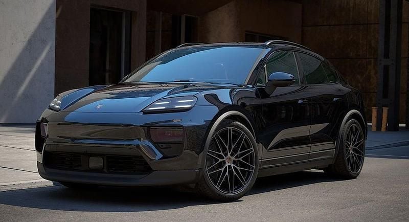 Svart Ny 2025 Porsche Macan SUV | 1 316 900 kr (Dyr) - Bild 1/4