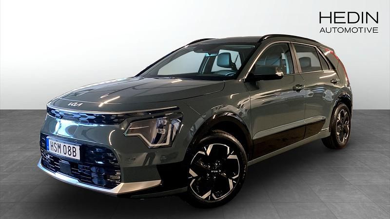 Grön (green) Begagnad 2022 Kia e-Niro 2 SUV | 309 900 kr (Lite dyr) - Bild 1/4