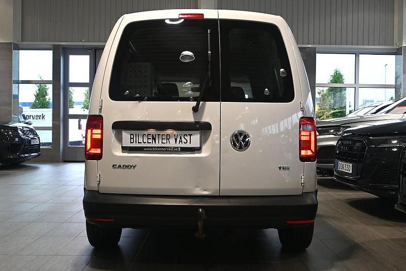 Begagnad VW Caddy 75 HK (55 kW) 2018 Vit Minibuss