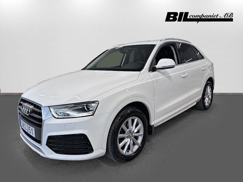 Vit Begagnad 2016 Audi Q3 SUV | 199 000 kr (Marknadspris) - Bild 1/4