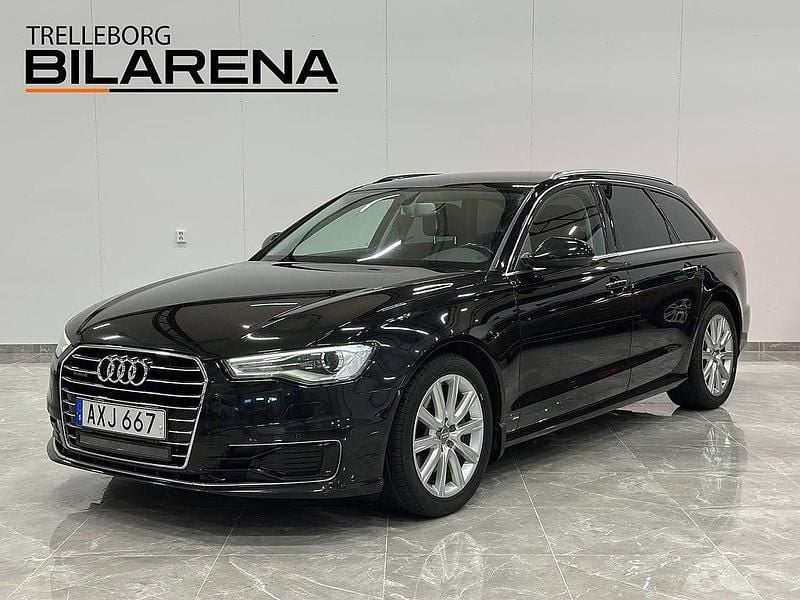 Begagnad Audi A6 Ambition 218 HK (160 kW) 2015 Svart Kombi