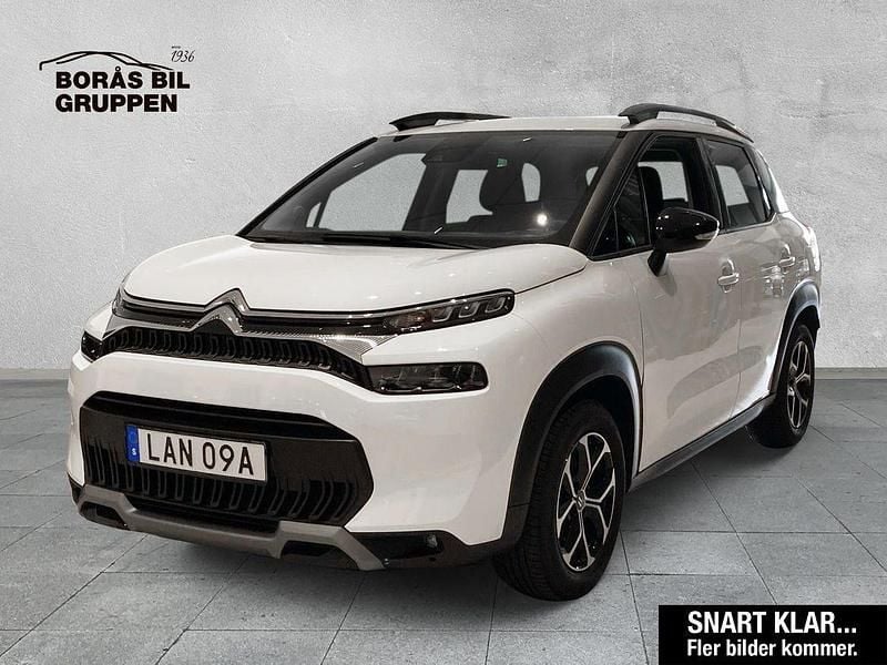 Vit Begagnad 2024 Citroën C3 Aircross PureTech SUV | 199 000 kr (Bra pris) - Bild 1/2