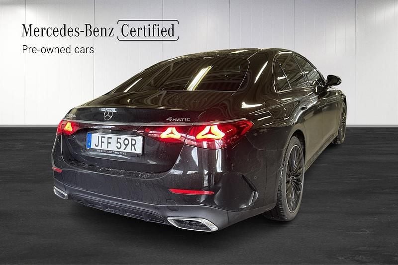 Begagnad Mercedes E300 313 HK (230 kW) 2025 Svart (black) Sedan