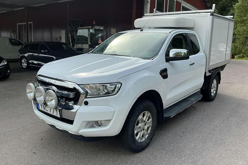 Vit Begagnad 2017 Ford Ranger Pickup | 159 000 kr (Superpris) - Bild 1/4