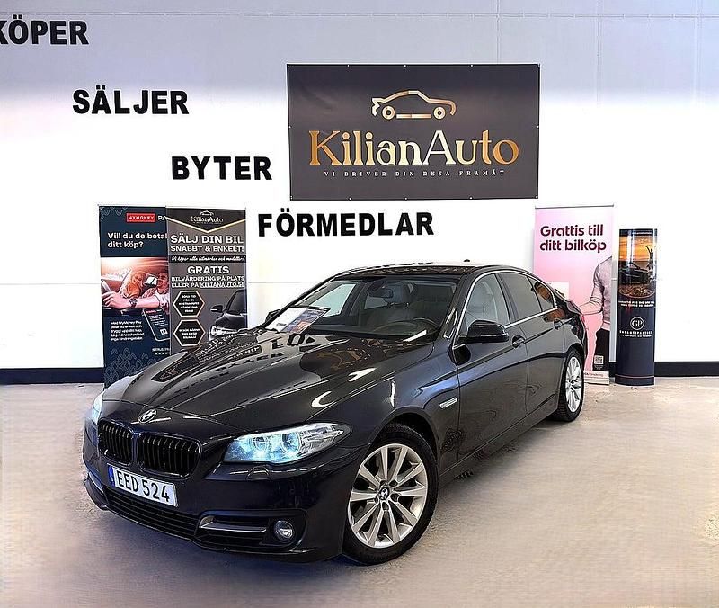 Begagnad BMW 520 M Sport 190 HK (139 kW) 2015 Grå Sedan