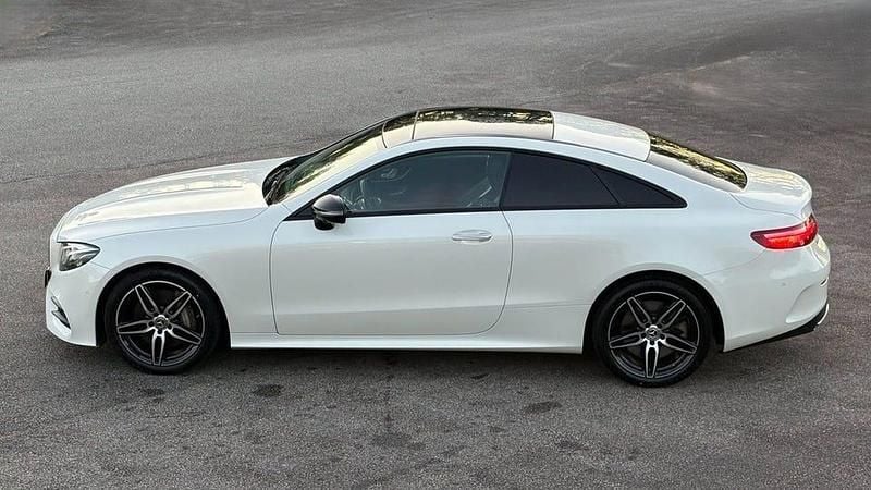 Begagnad Mercedes E400 334 HK (245 kW) 2017 Vit Sportkupé