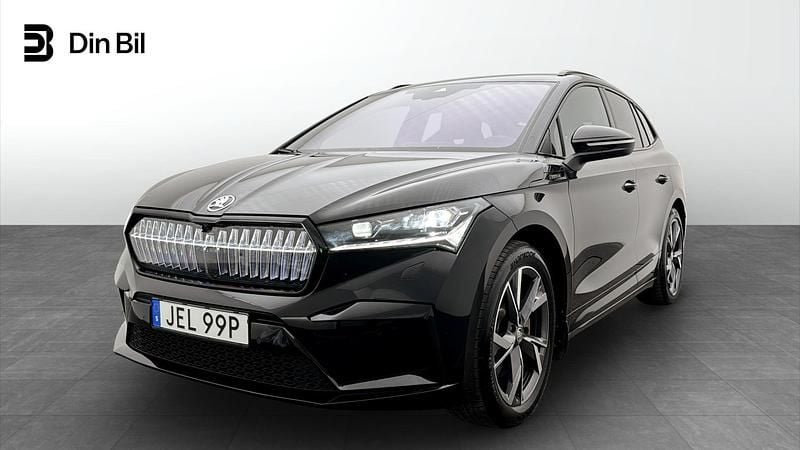 Begagnad Skoda Enyaq iV SportLine 194 kW (265 HK) 2023 Svart SUV