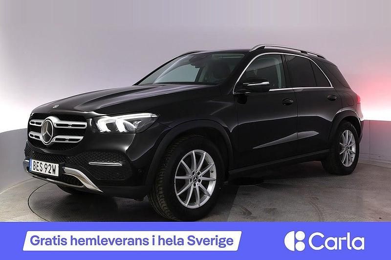 Svart Begagnad 2022 Mercedes GLE350 SUV | 603 990 kr - Bild 1/4