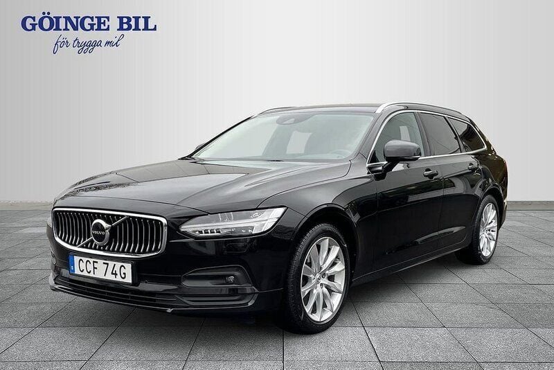 Svart Begagnad 2021 Volvo V90 SE Kombi | 319 000 kr (Marknadspris) - Bild 1/3