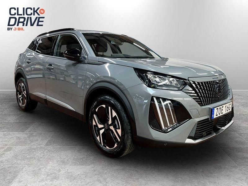 Grå Begagnad 2025 Peugeot 2008 Allure SUV | 269 000 kr (Marknadspris) - Bild 1/4