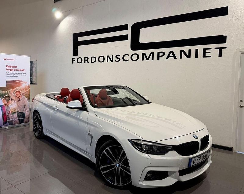Vit Begagnad 2020 BMW 440 M Sport Cab | 419 900 kr (Marknadspris) - Bild 1/4