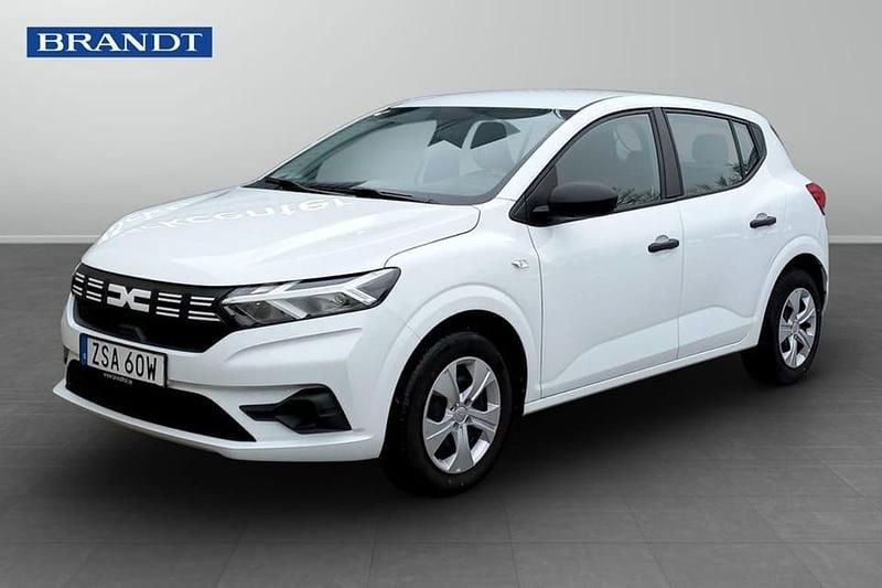 Vit Begagnad 2023 Dacia Sandero Essentiel Halvkombi | 134 900 kr (Marknadspris) - Bild 1/4