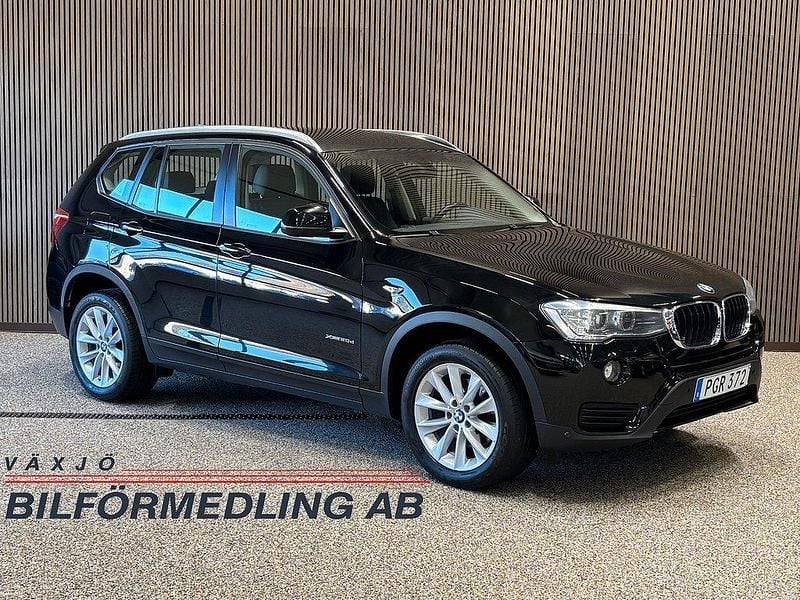 Svart Begagnad 2017 BMW X3 SUV | 199 000 kr (Marknadspris) - Bild 1/4