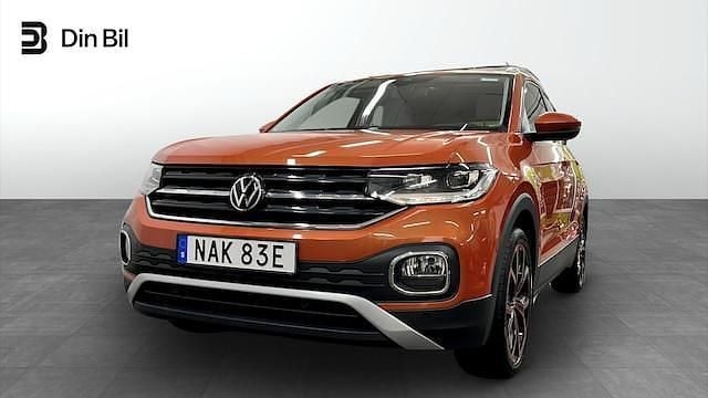 Orange Begagnad 2020 VW T-Cross GT SUV | 224 900 kr (Marknadspris) - Bild 1/4