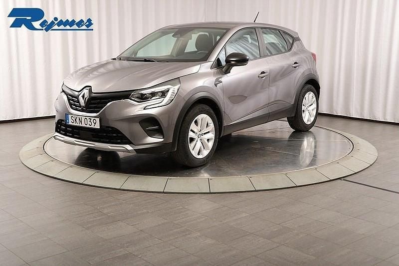 Mörkgrå met kng Begagnad 2022 Renault Captur Zen SUV | 159 800 kr (Marknadspris) - Bild 1/4