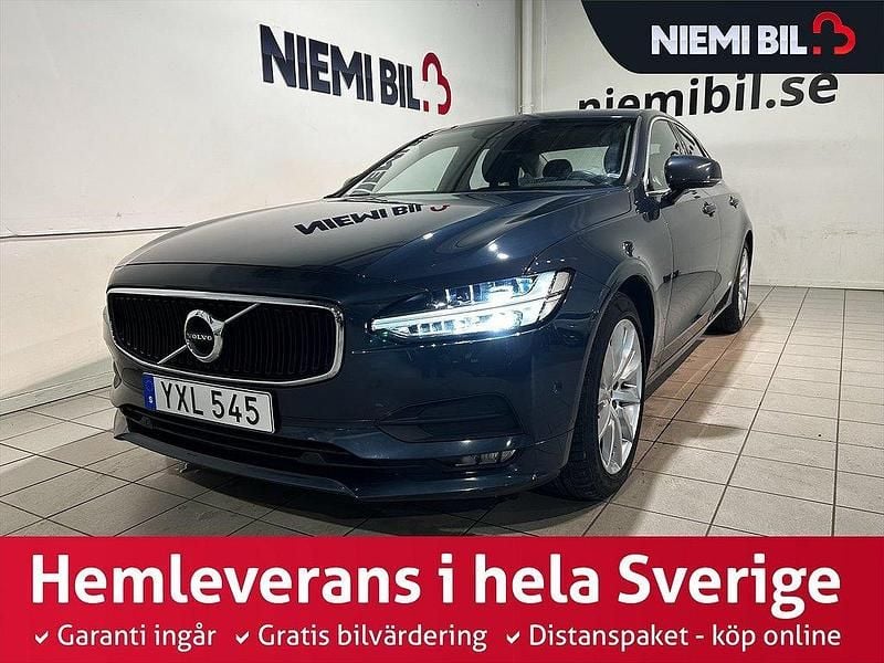 Mörkblå Begagnad 2017 Volvo S90 Sedan | 249 900 kr (Marknadspris) - Bild 1/3