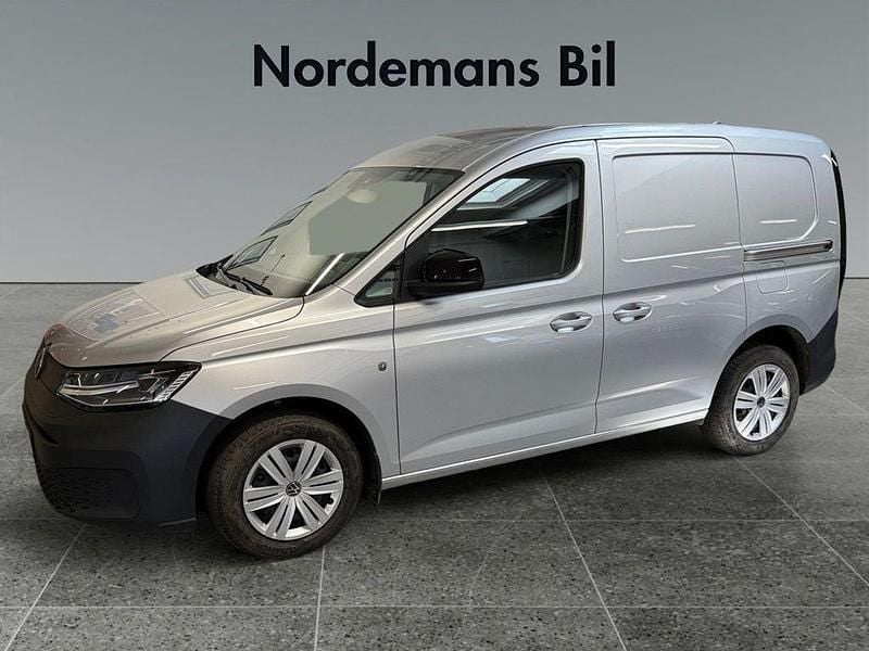 Silver (reflexsilver metallic) Begagnad 2024 VW Caddy Minibuss | 320 000 kr (Bra pris) - Bild 1/4