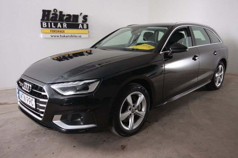 Svart Begagnad 2020 Audi A4 Advanced Kombi | 299 500 kr (Marknadspris) - Bild 1/4