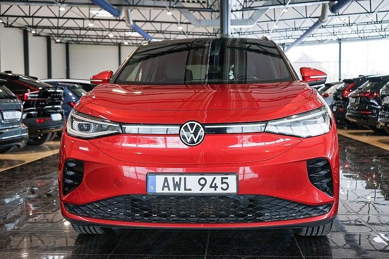 Begagnad VW ID.4 GTX 219 kW (299 HK) 2021 Röd SUV