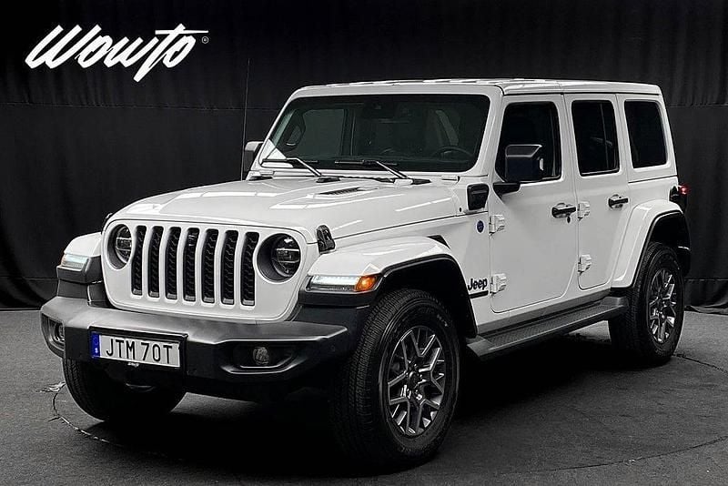 Begagnad Jeep Wrangler Unlimited 80th Anniversary 379 HK (278 kW) 2021 Vit SUV